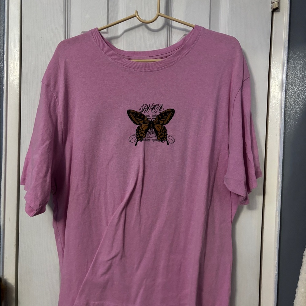 RVCA Lilac Crewneck Tee
